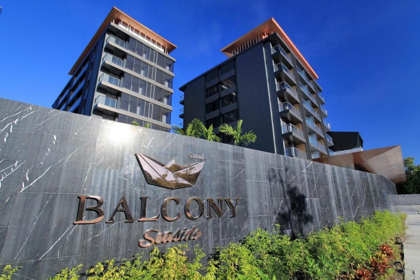 Balcony Seaside Sriracha Hotel & Serviced Apartments Si Racha Exteriör bild